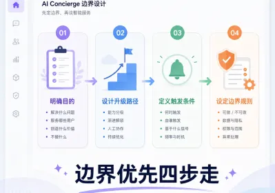 AI客服边界优先：拒绝与交接四步实操