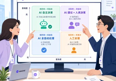 Agentic AI客服自主矩阵四步落地