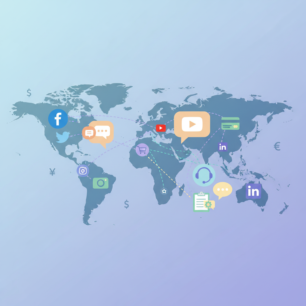 Social media DMs and customer service tools combined for cross-border e-commerce Social media DMs and customer service tools combined for cross-border e-commerce